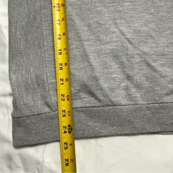Zara Man Essentials Textured Crewneck Sweatshirt Grey S - Picture 8 of 8
